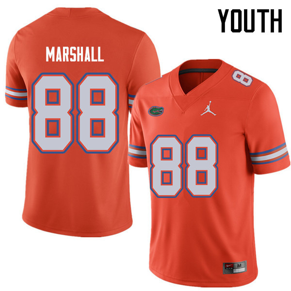 Jordan Brand Youth #88 Wilber Marshall Florida Gators College Football Jerseys Sale-Orange